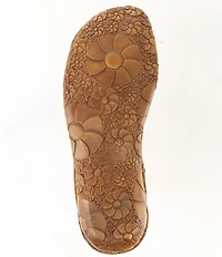 Josef Seibel Rosalie 04 Perforated Leather Mary Jane Flats