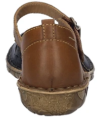 Josef Seibel Rosalie 04 Perforated Leather Mary Jane Flats