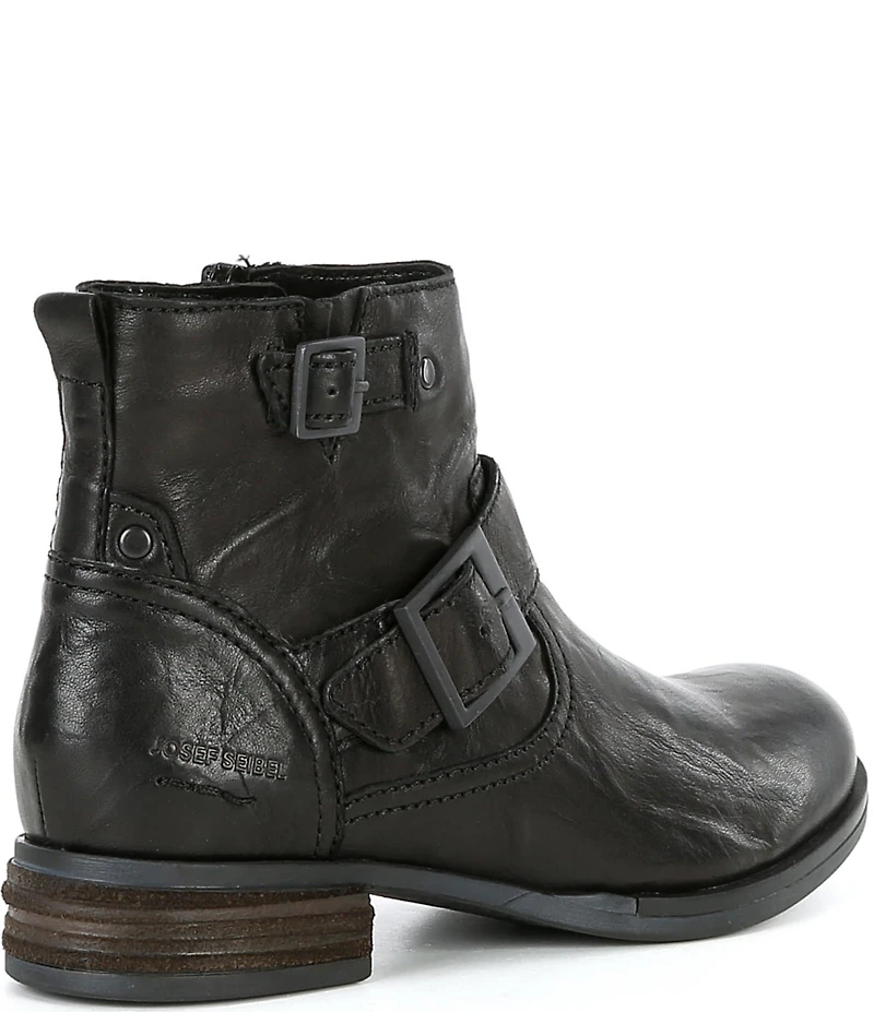 Josef Seibel Sanja 16 Buckle Leather Booties