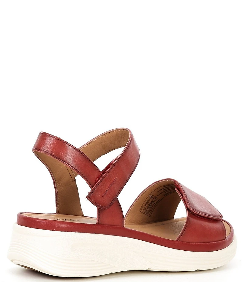 Josef Seibel Sevran 01 Leather Ankle Stap Sandals