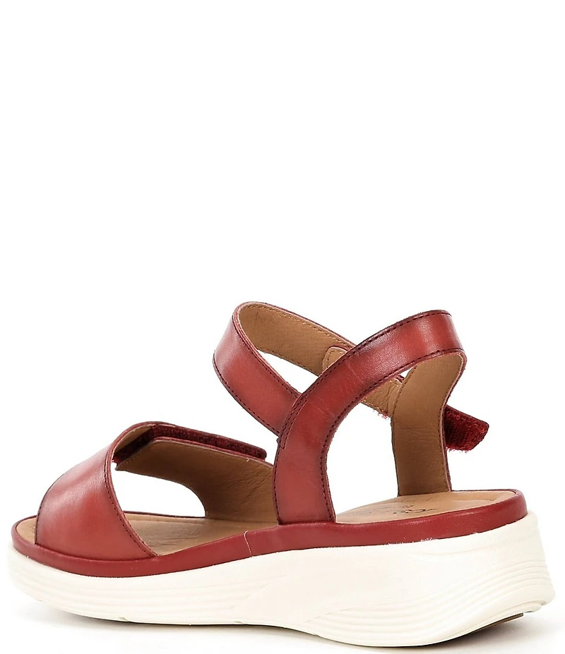 Josef Seibel Sevran 01 Leather Ankle Stap Sandals