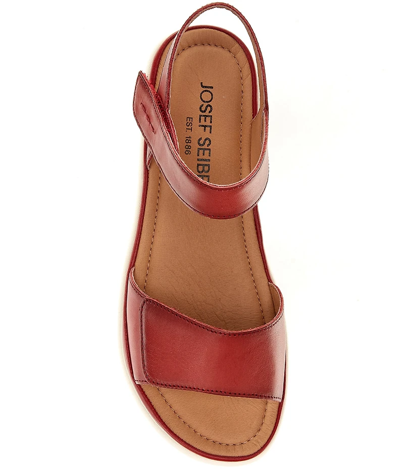 Josef Seibel Sevran 01 Leather Ankle Stap Sandals