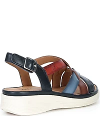Josef Seibel Sevran 07 Leather Strappy Slingback Sandals