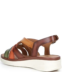 Josef Seibel Sevran 07 Leather Strappy Slingback Sandals