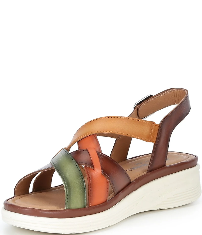 Josef Seibel Sevran 07 Leather Strappy Slingback Sandals