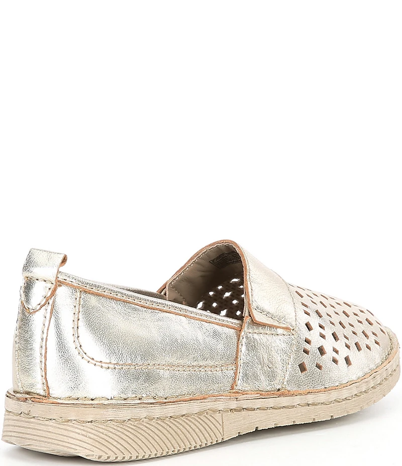 Josef Seibel Sofie 27 Perforated Leather Loafers