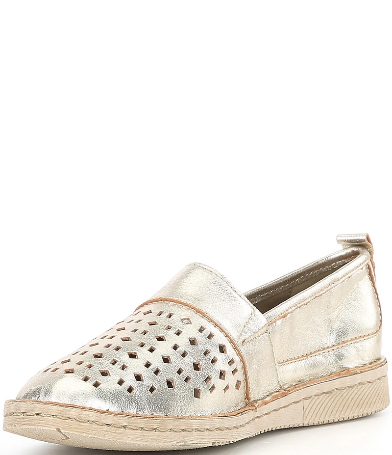 Josef Seibel Sofie 27 Perforated Leather Loafers