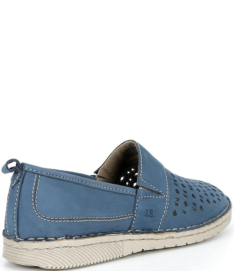 Josef Seibel Sofie 27 Perforated Leather Loafers