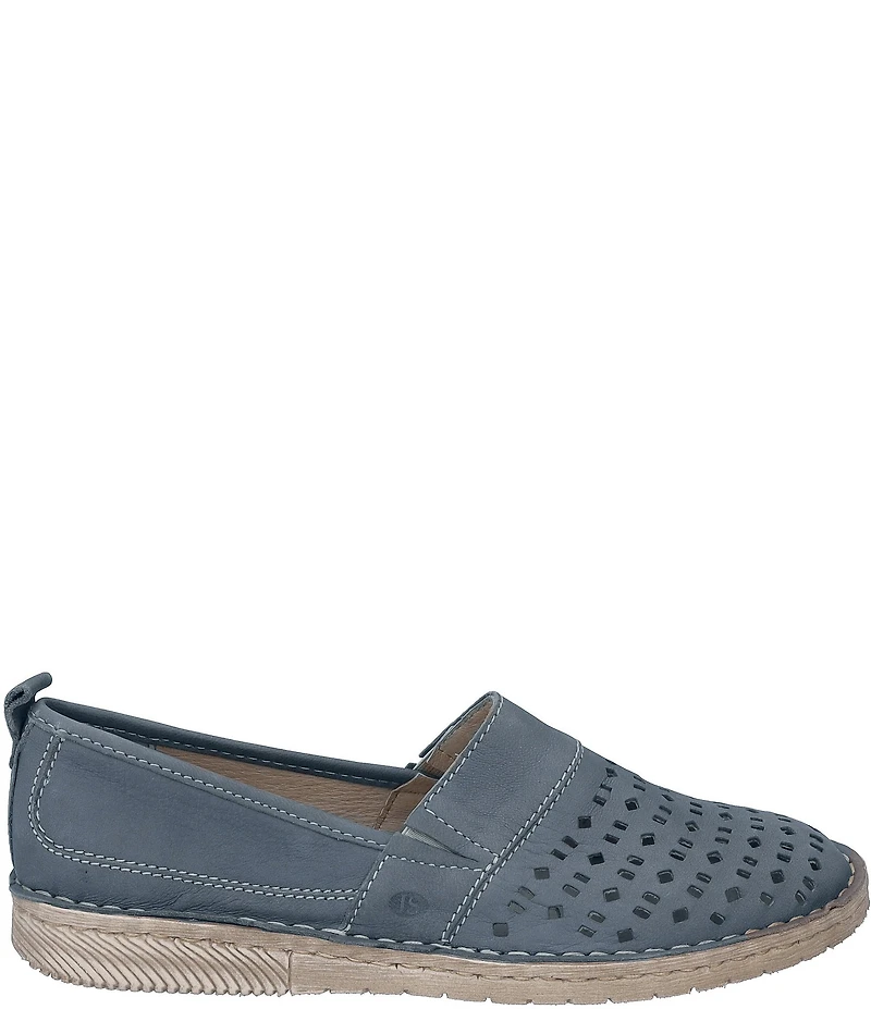 Josef Seibel Sofie 27 Perforated Leather Loafers