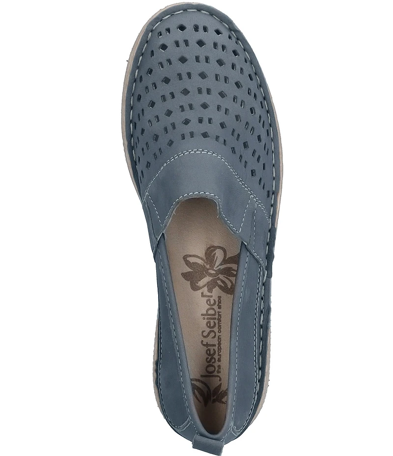 Josef Seibel Sofie 27 Perforated Leather Loafers