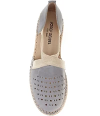 Josef Seibel Sofie 44 Leather Slip On Loafers