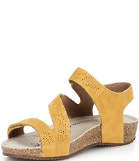 Josef Seibel Tonga 78 Perforated Nubuck Sandals