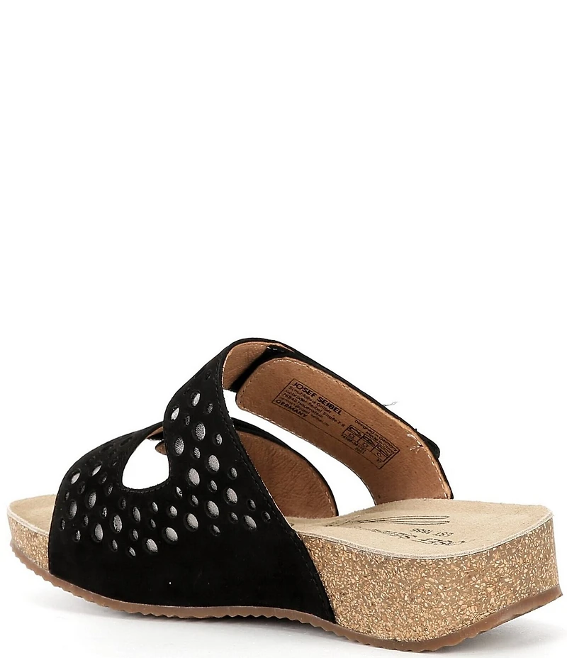 Josef Seibel Tonga 86 Leather Slide Sandals