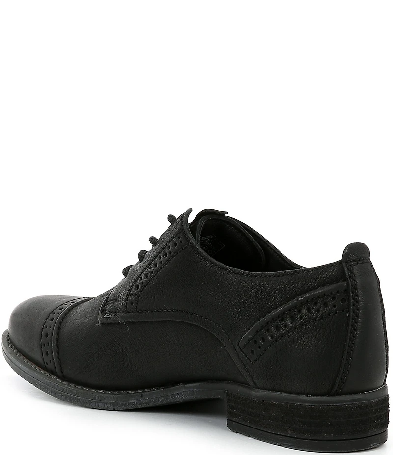 Josef Seibel Women's Sienna 12 Leather Brogue Detail Oxfords