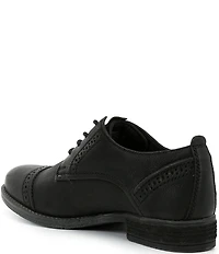 Josef Seibel Women's Sienna 12 Leather Brogue Detail Oxfords