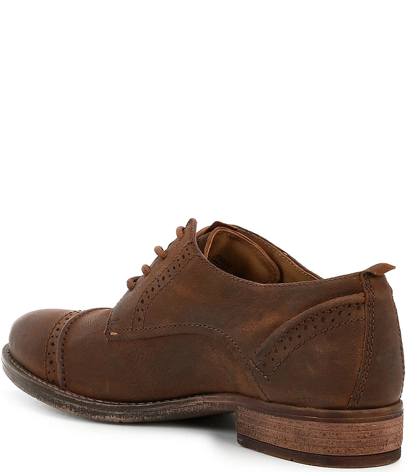 Josef Seibel Women's Sienna 12 Leather Brogue Detail Oxfords