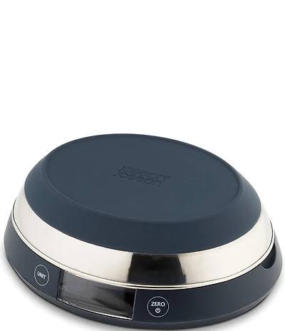 Joseph Joseph 2-in-1 Switch Digital Scale with Reversible Lid- Grey