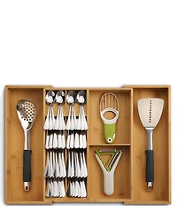 Joseph Joseph Bamboo Expanding Cutlery Utensil & Gadgets Organizer