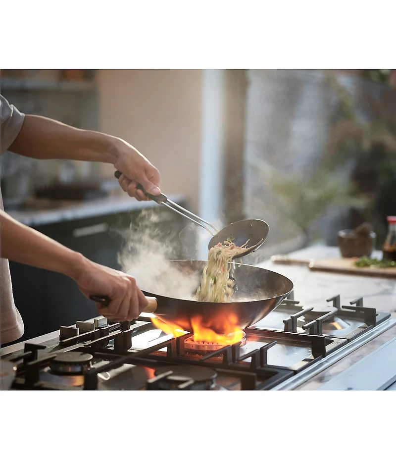 Joseph Joseph Compact 3-Piece Wok Silicone Turner Silicone Spoon and Wire Skimmer Set