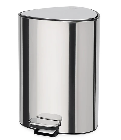 Joseph Joseph EasyStore Luxe 5 Liter Pedal Bin Stainless Steel Trash Can