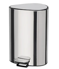 Joseph Joseph EasyStore Luxe 5 Liter Pedal Bin Stainless Steel Trash Can