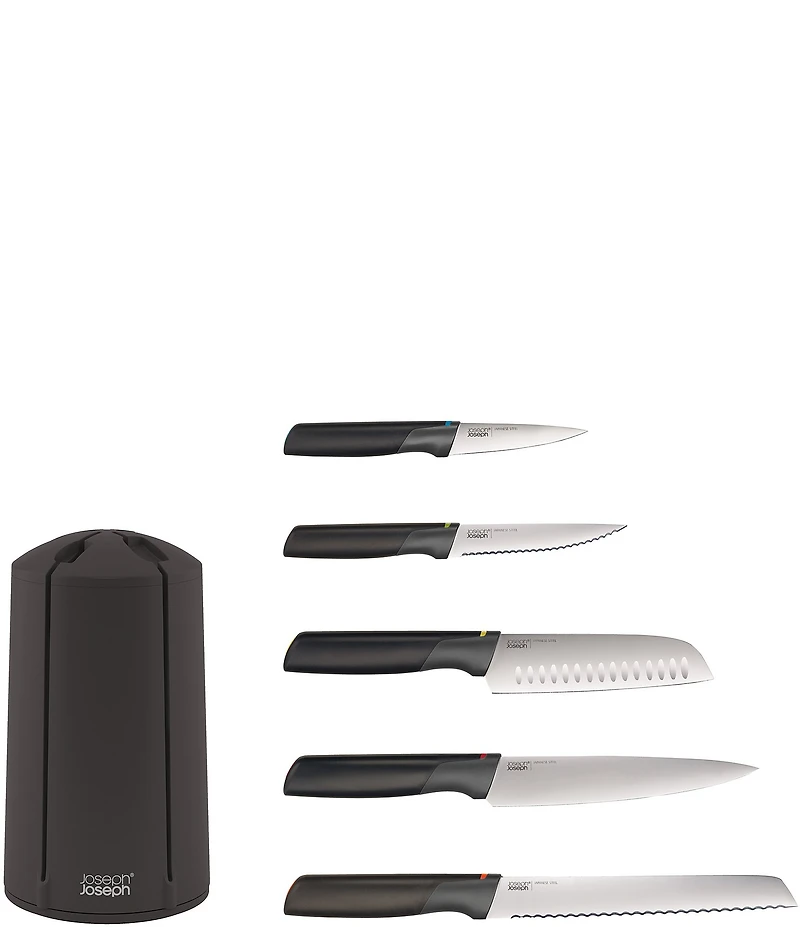 Joseph Joseph Elevate Knives 5-Piece Carousel Set- Editions