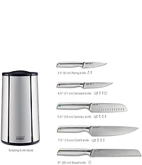 Joseph Joseph Elevate Steel Knives Carousel 6-Piece Set