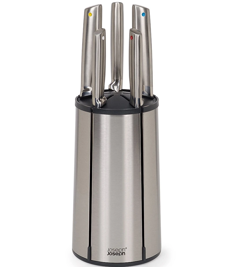Joseph Joseph Elevate Steel Knives Carousel 6-Piece Set