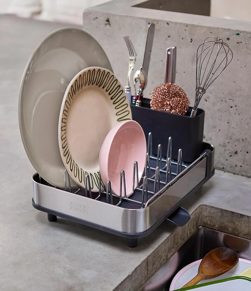 Joseph Joseph Extend Slim Steel Compact Expandable Dish Rack