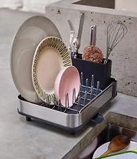 Joseph Joseph Extend Slim Steel Compact Expandable Dish Rack