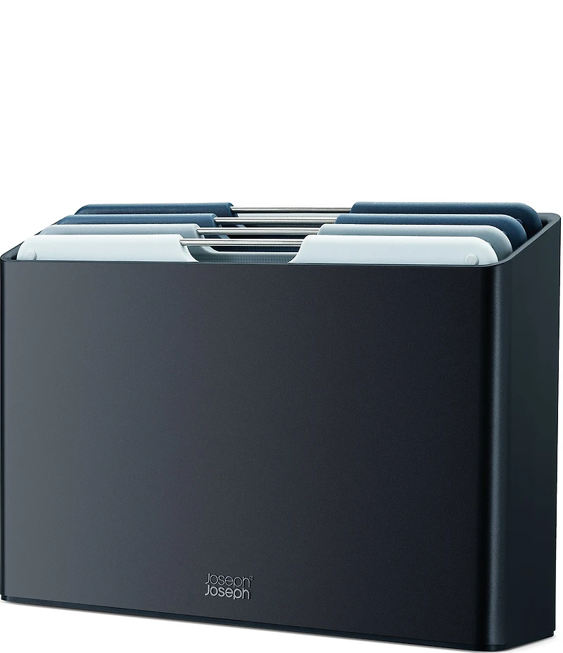 Joseph Joseph Folio™ 4-Piece Chopping Board Set with Storage Case (Regular)- Graphite