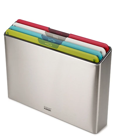 Joseph Joseph Folio Icon Steel 4pc Board Set Multi Color