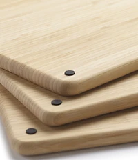 Joseph Joseph Folio Steel Bamboo 3-Piece Cutting Board Set