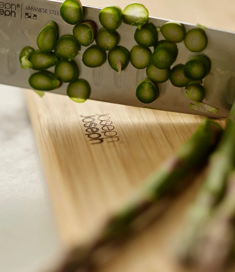 Joseph Joseph Folio Steel Bamboo 3-Piece Cutting Board Set