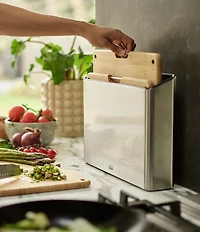 Joseph Joseph Folio Steel Bamboo 3-Piece Cutting Board Set