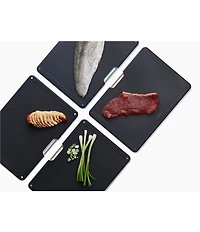 Joseph Joseph Folio™ Steel Set of 4 Chopping Boards with Stainless Steel Case