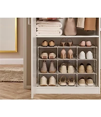 Joseph Joseph Level Plus Adjustable Shoe Rack- Ecru