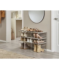 Joseph Joseph Level Plus Adjustable Shoe Rack- Ecru