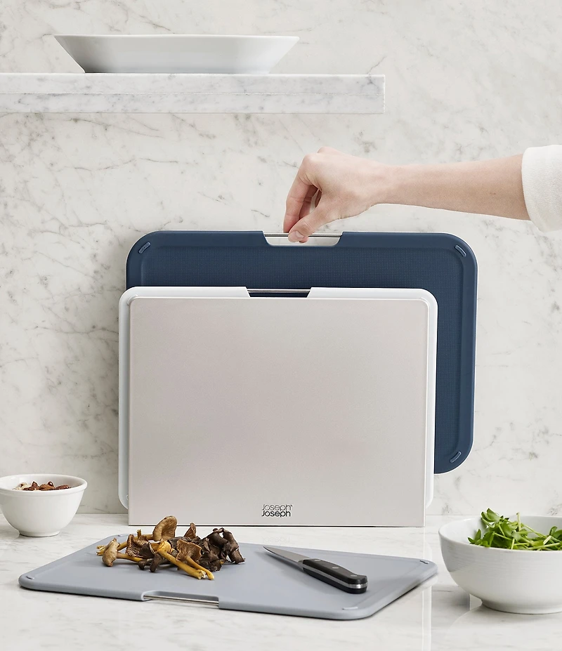 Joseph Joseph Nest™ Boards Large 3-Piece Chopping Board Set with Storage Stand