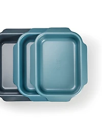 Joseph Joseph Nest Oven Non-Stick 3-Piece Blue Roasting Pan Set