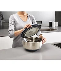 Joseph Joseph Nest Prep & Store 8-Piece Bowl Set with Lids- Stainless Steel