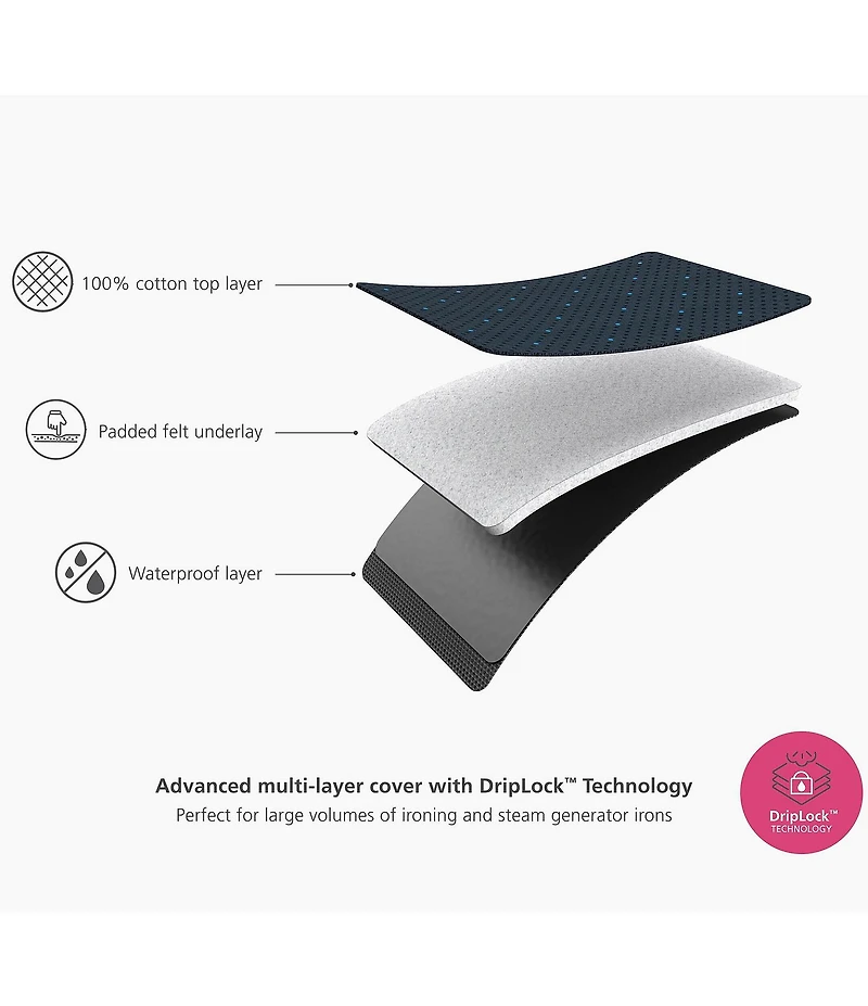 Joseph Joseph Pocket Max Folding Table Top Ironing Board