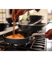 Joseph Joseph Space Folding Handle Ceramic Non-Stick Dark Blue 10-Piece Cookware Set