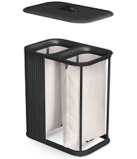 Joseph Joseph Tota Luxe Bamboo Laundry Separation Basket, 90L