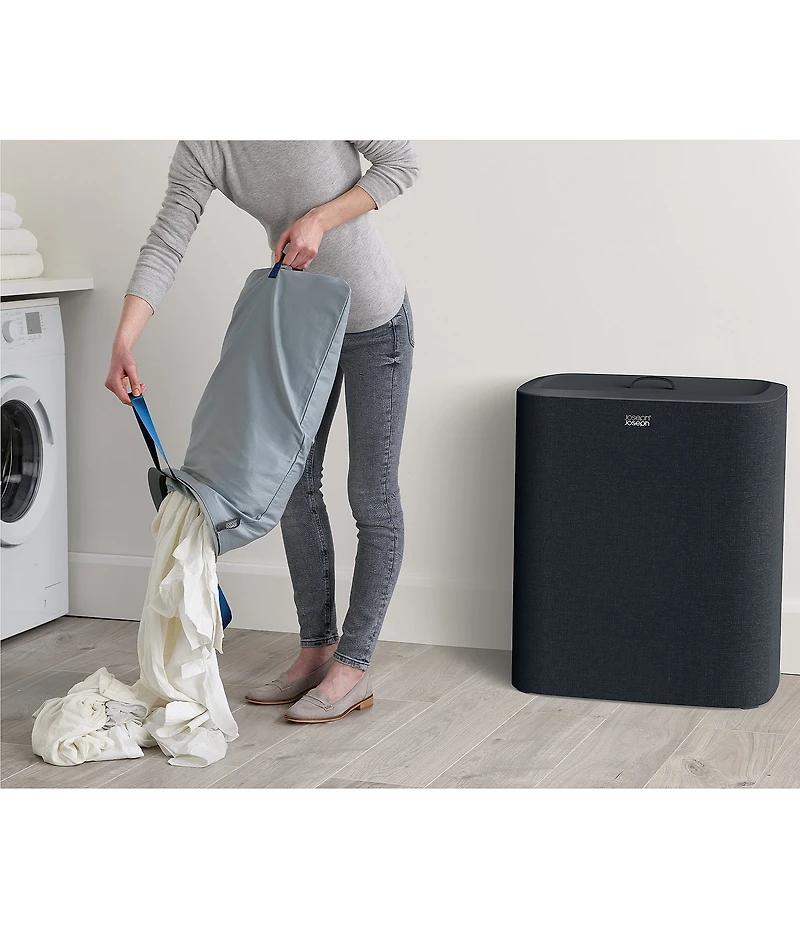 Joseph Joseph Tota Trio 90-Liter Easy-Empty Laundry Separation Basket