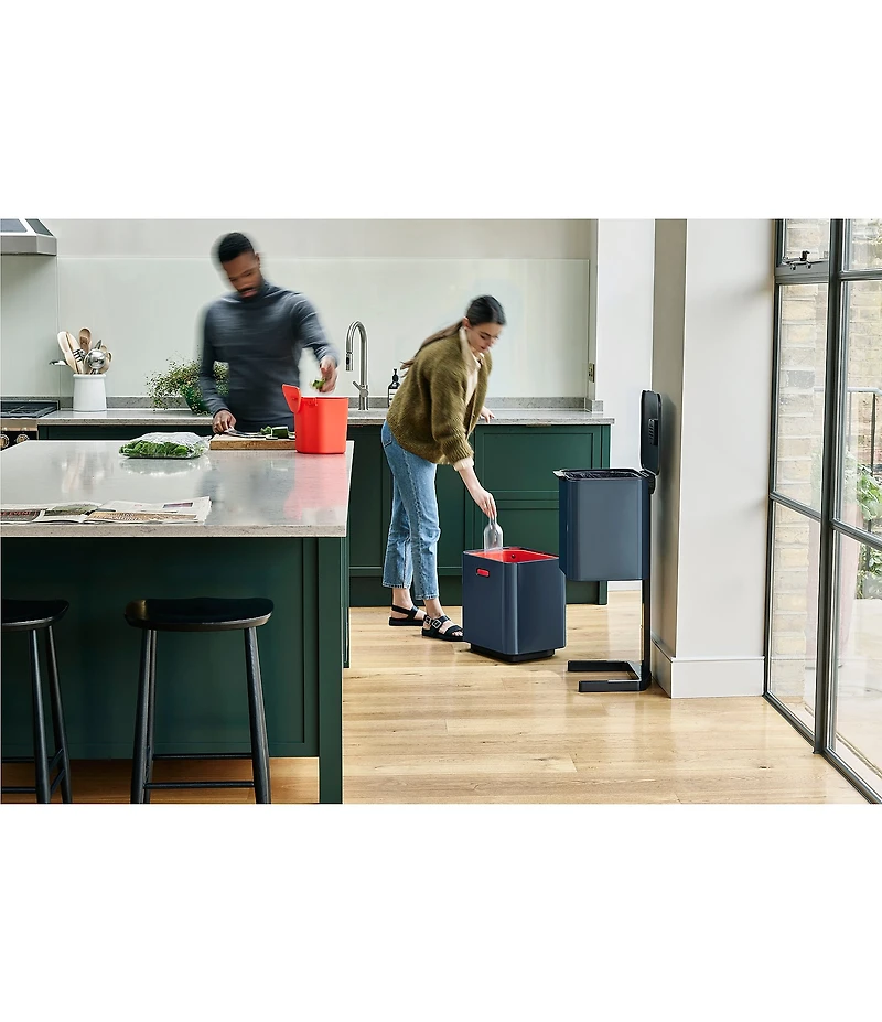 Joseph Joseph Totem Max 60-litre Waste Separation & Recycling Unit- Graphite