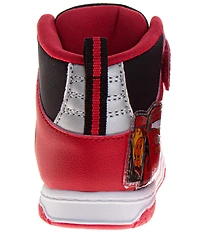 Josmo Boys' Disney Pixar Cars Lightning McQueen Light-Up Hi-Top Sneakers (Toddler)
