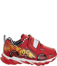 Josmo Boys' Disney Pixar Cars Lightning McQueen Light Up Sneakers (Toddler)