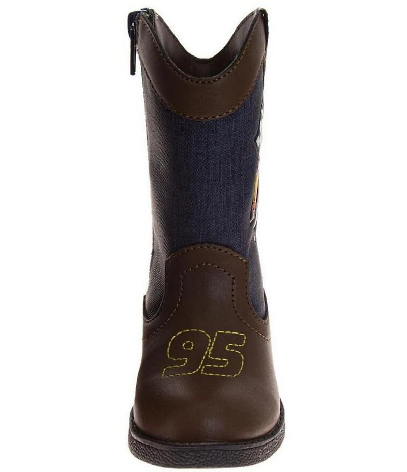 Josmo Boys' Disney Pixar Cars Lightning McQueen Western Boots (Toddler)
