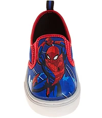 Josmo Boys' Marvel Spider Man Canvas Slip On Sneakers (Infant)